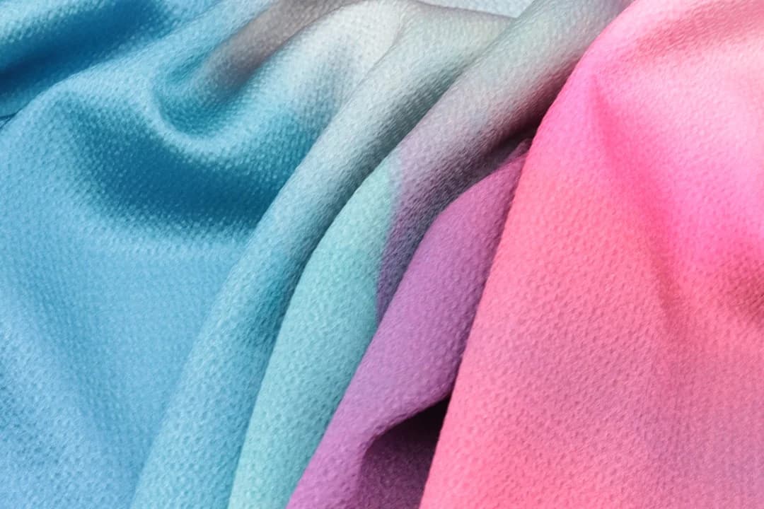 Color swatches laid out for comparison
