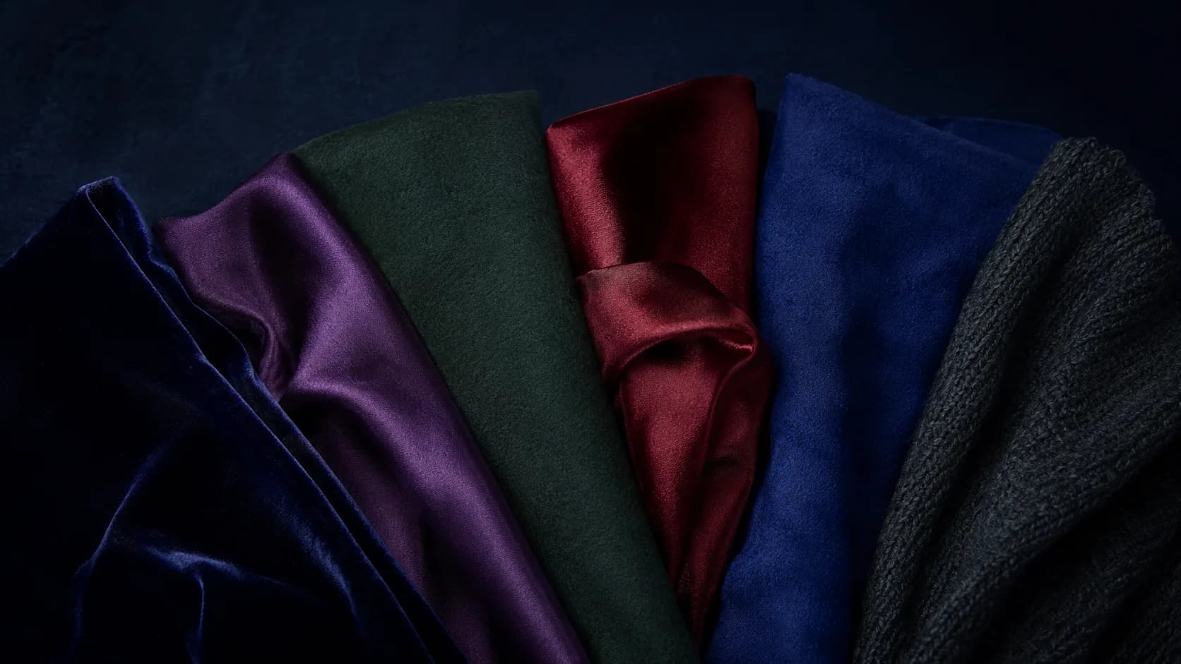 Deep Winter color palette mood